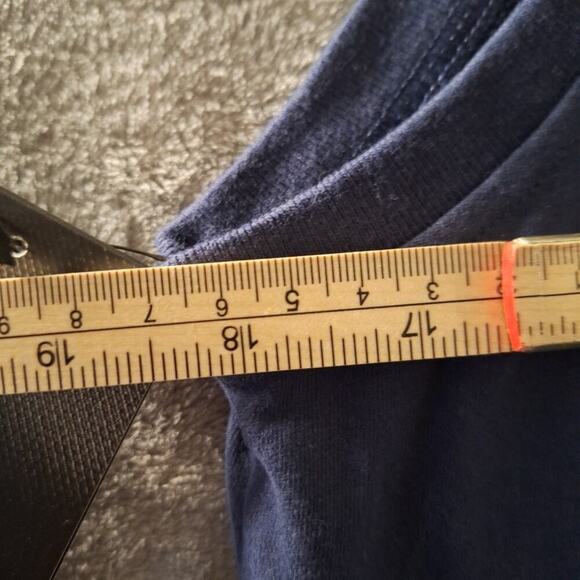 Nike Mississippi Rebels Dri-FIT Cotton Tank Top Shirt Blue/Red Size Medium - Picture 7 of 7